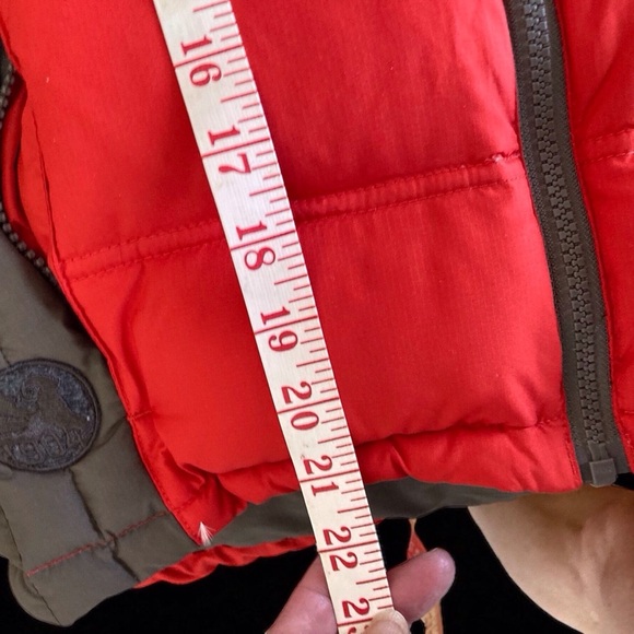 I. Spiewak & Sons Women's Down Vest | Red & Black | Size Small Cabincore - Picture 10 of 13